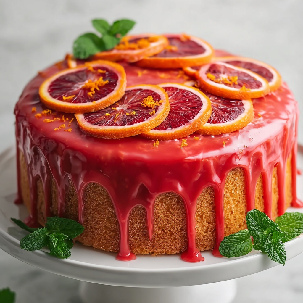 The Best Blood Orange Cake Recipe - Recipe Image