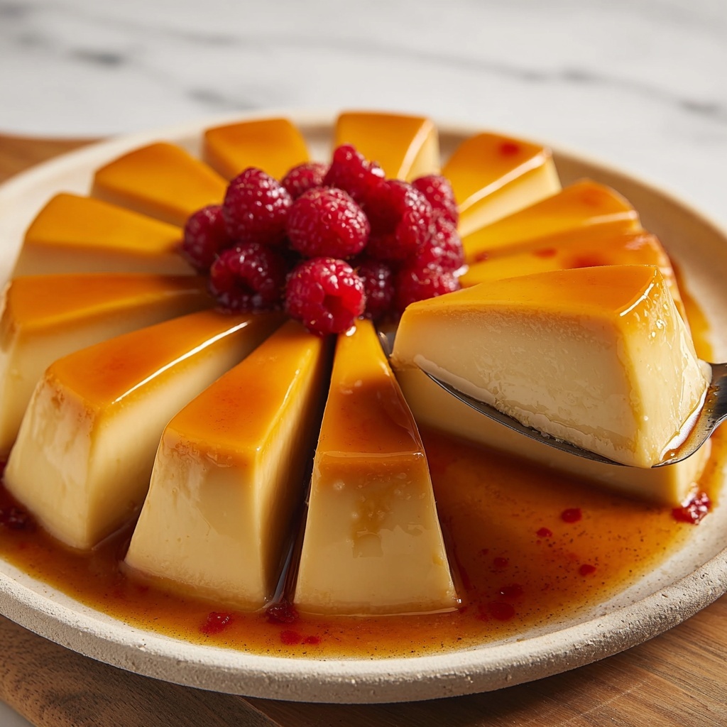 Vegan Flan Recipe - Recipe Image