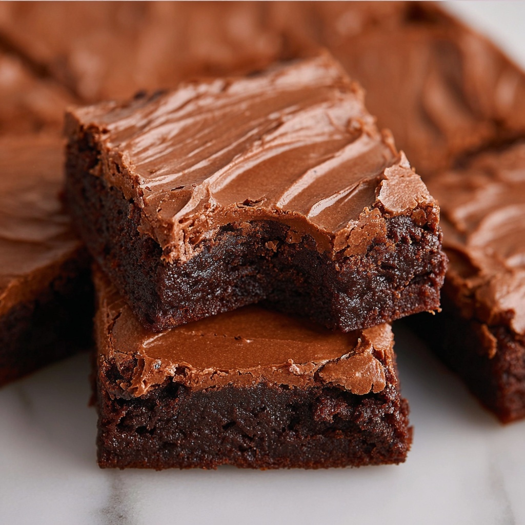 Lunch Lady Brownies Recipe - Recipe Image
