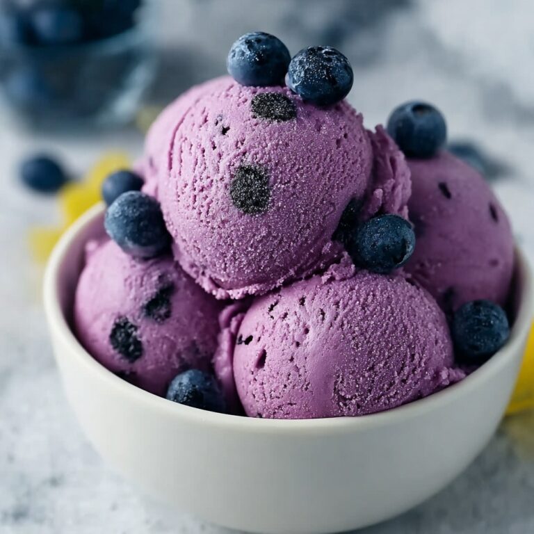 No Churn Blueberry Lemon Sorbet That’s a Summer Must-Try Recipe