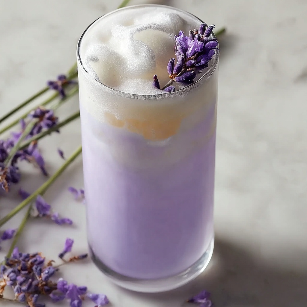 Elevate Coffee with Homemade Lavender Cream Cold Foam Recipe - Recipe Image