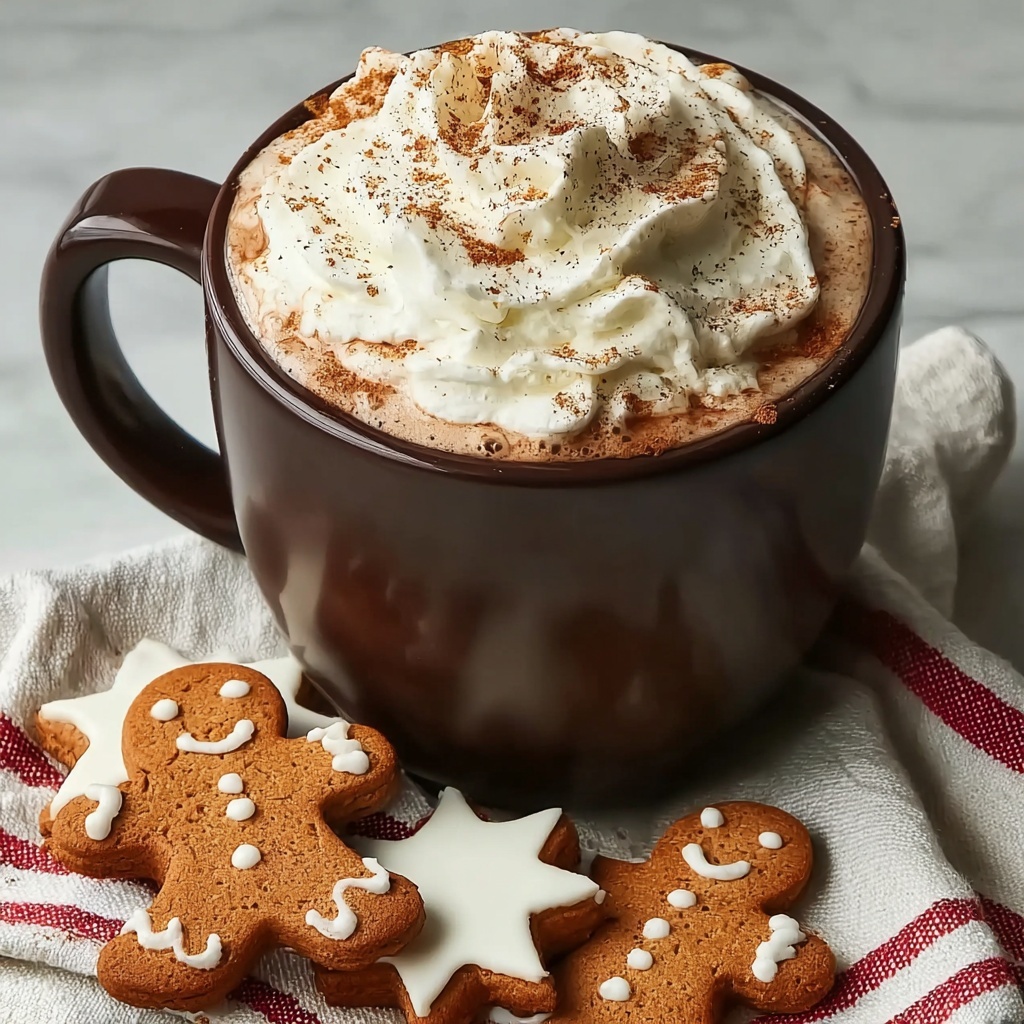 Gingerbread Hot Chocolate Recipe - Recipe Image
