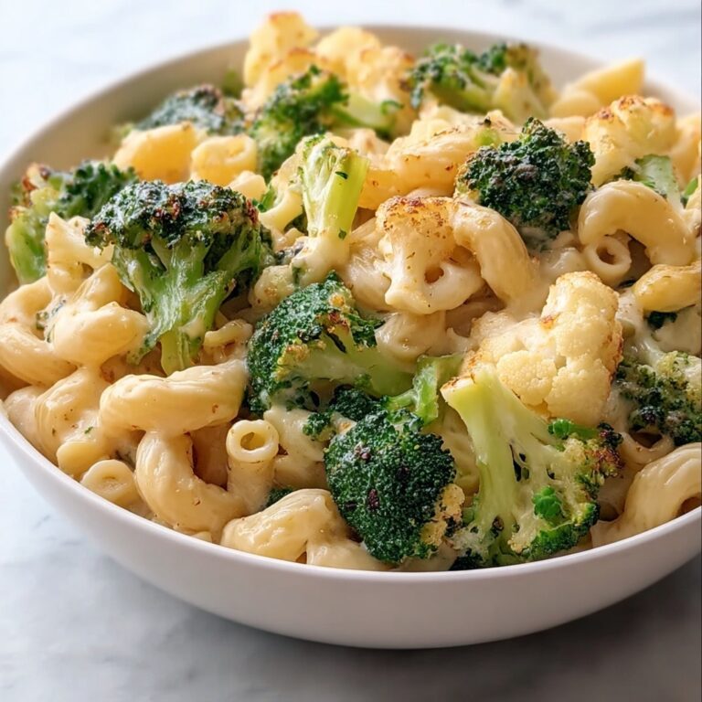 Broccoli Cauliflower Mac and Cheese Recipe