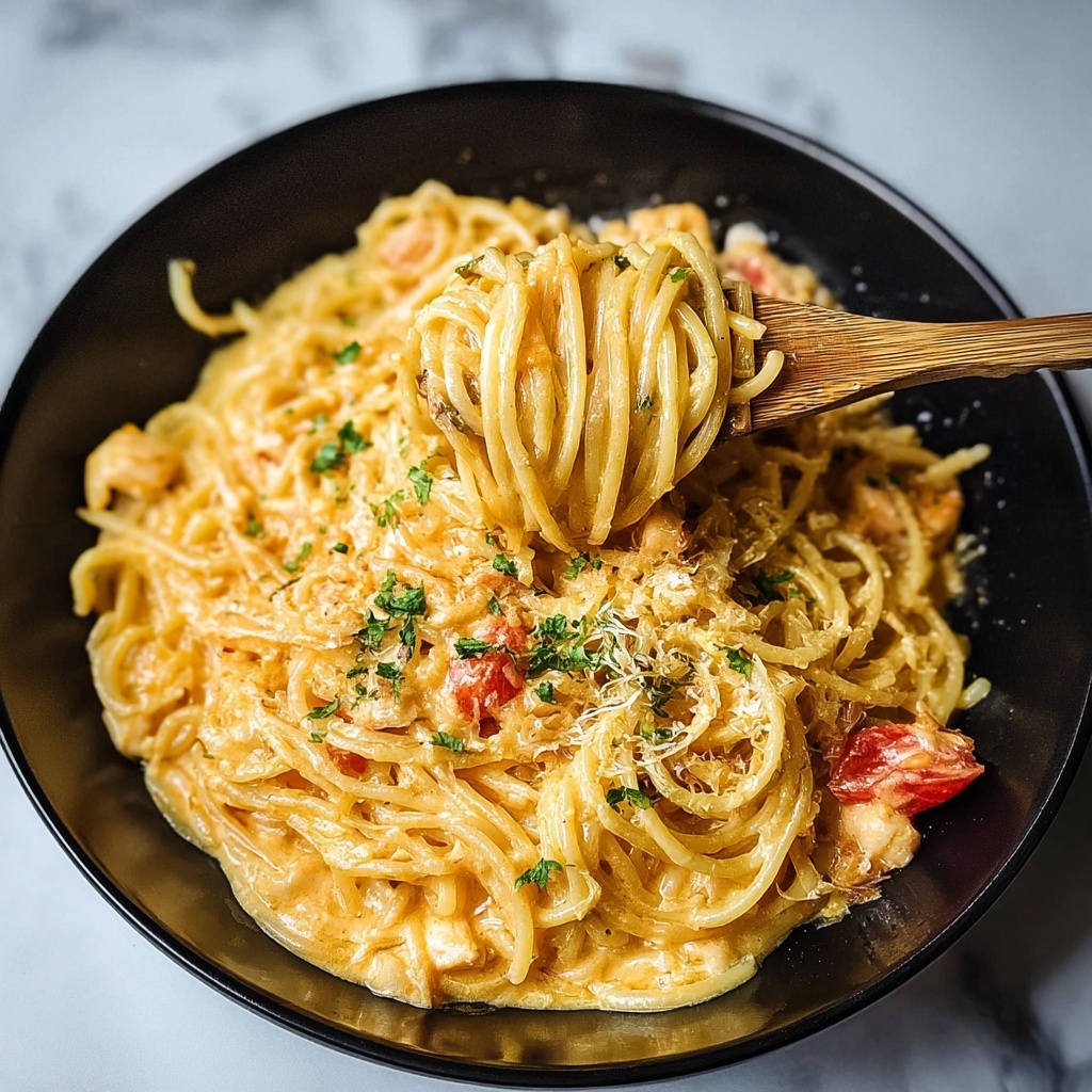Chicken Spaghetti with Velveeta Recipe - Recipe Image