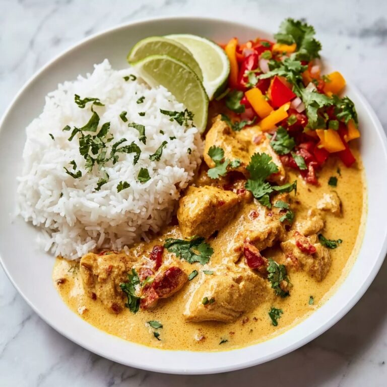 Peruvian Creamy Chicken in Chili Sauce Recipe