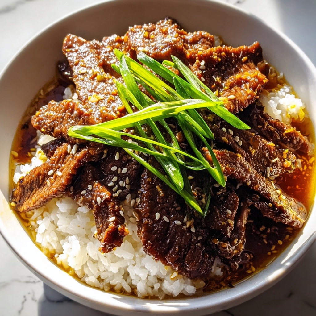 Crispy Beef Rice Bowl Recipe - Recipe Image