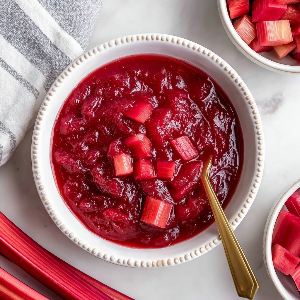 Rhubarb Sauce Recipe - Recipe Image