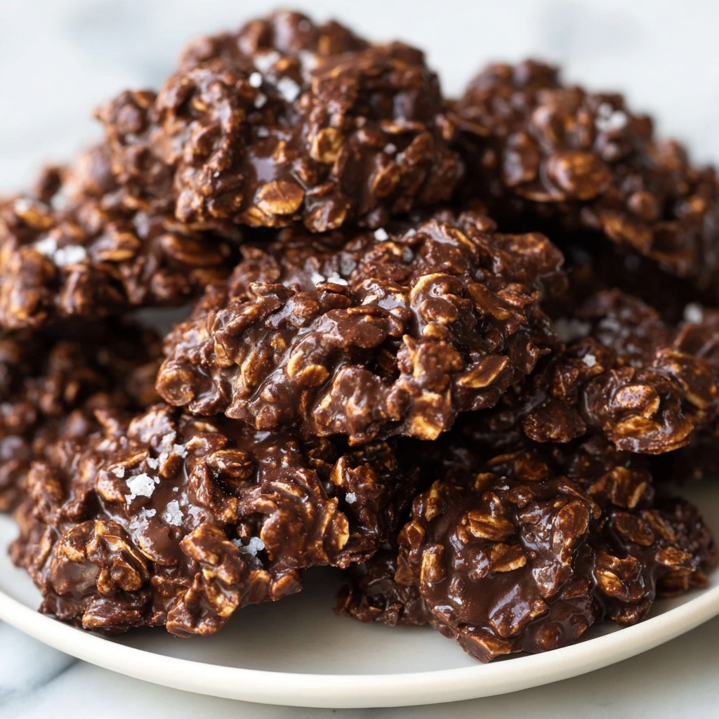 Healthy No Bake Cookies Recipe - Recipe Image