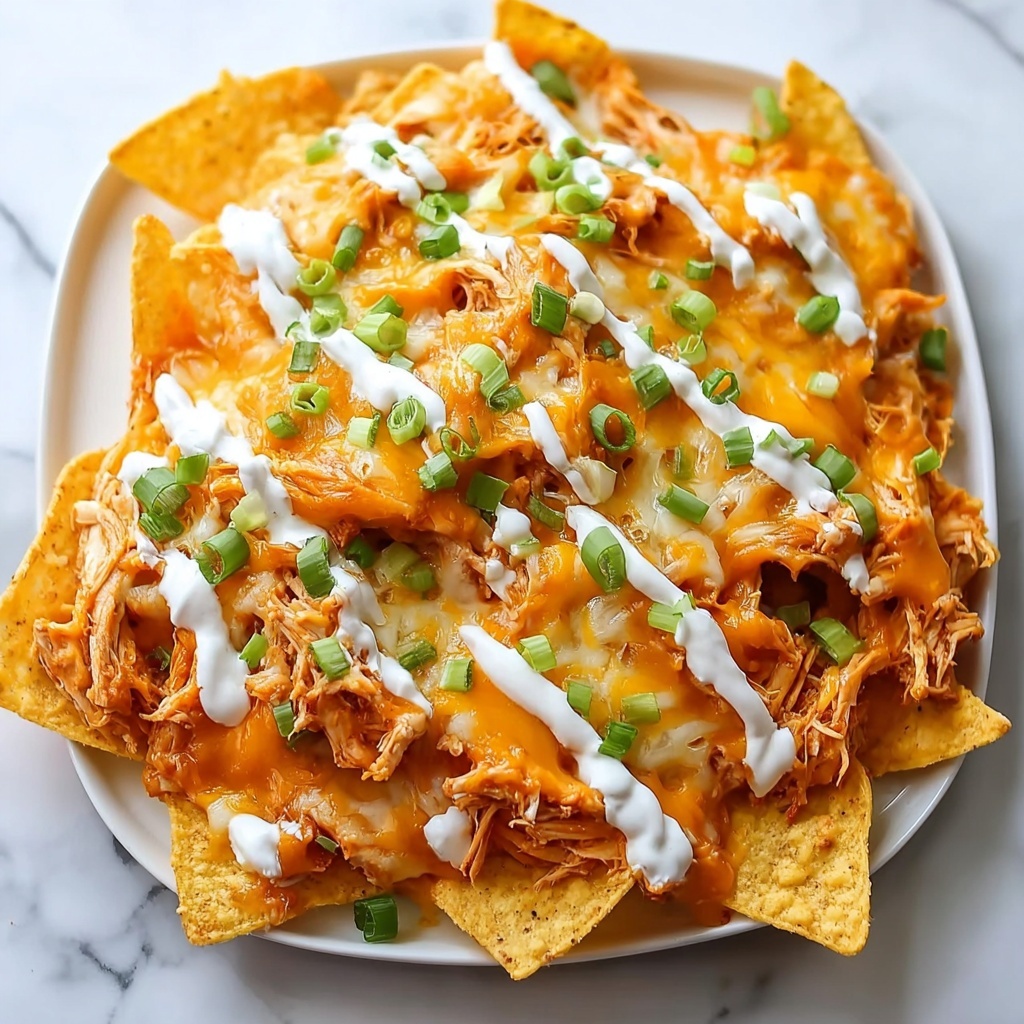 Buffalo Chicken Nachos Recipe - Recipe Image