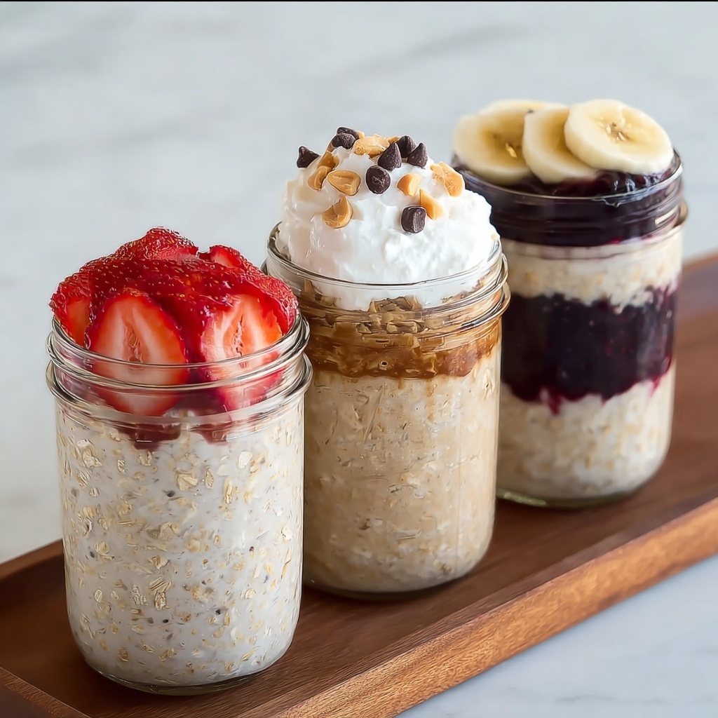 Creamy Protein-Packed Overnight Oats Recipe - Recipe Image