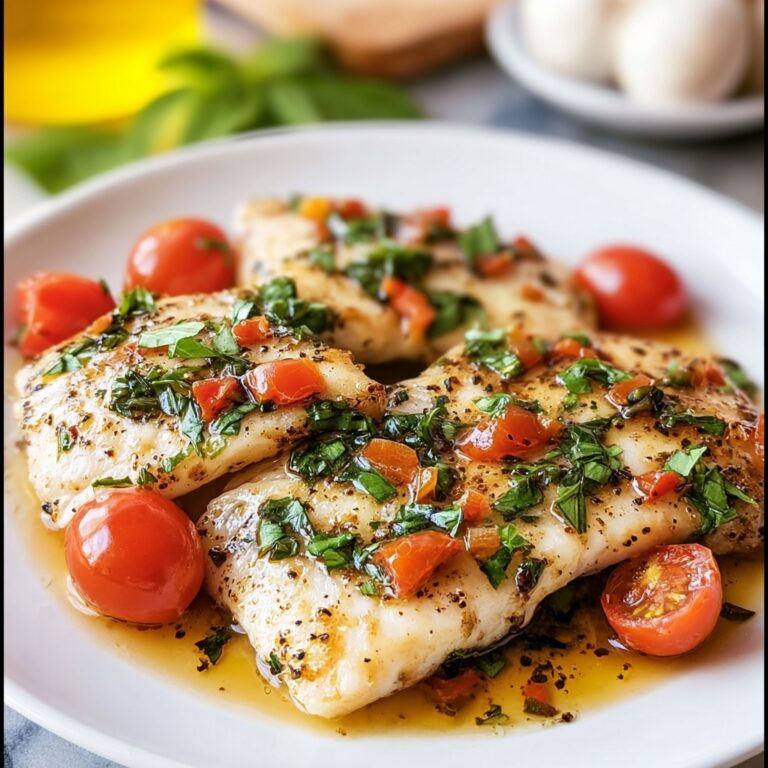 Simple Italian Basil Chicken Recipe