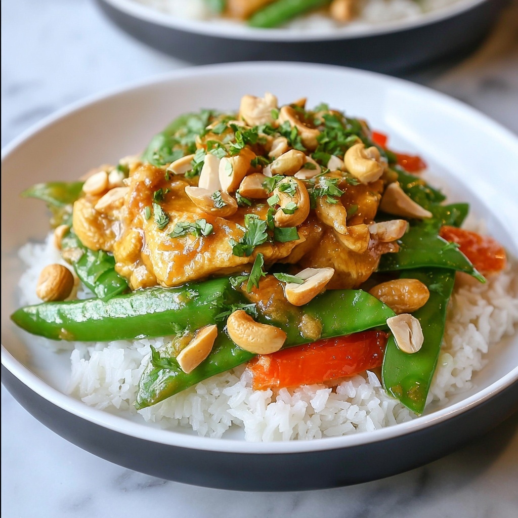 Cashew Chicken in Spicy Hoisin Sauce Recipe - Recipe Image