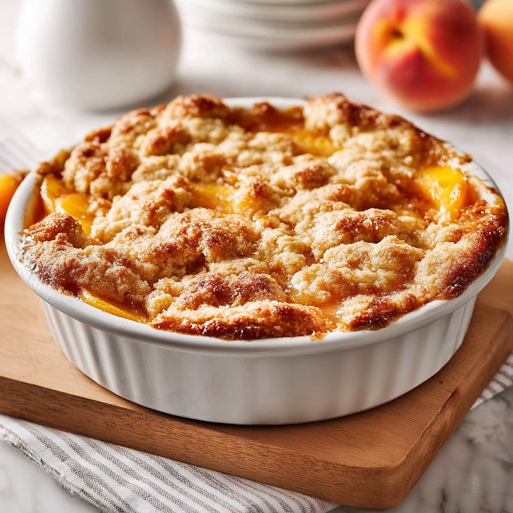 Gluten-Free Peach Cobbler Recipe - Recipe Image