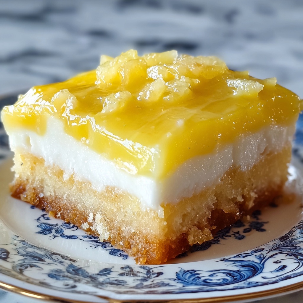 Best Lemon Poke Cake Recipe with Jello Pudding Recipe - Recipe Image