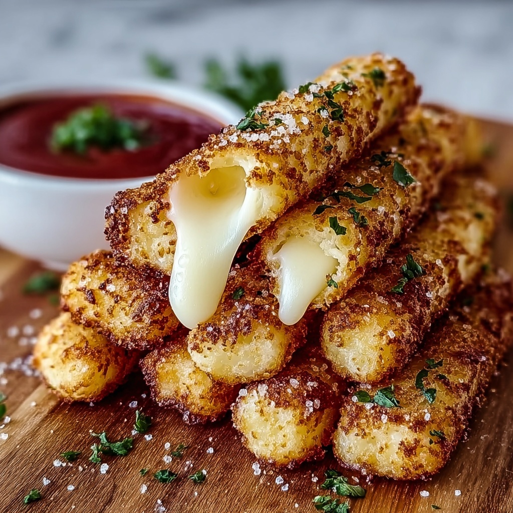 Crispy Hungarian Potato Cheese Sticks Recipe - Recipe Image