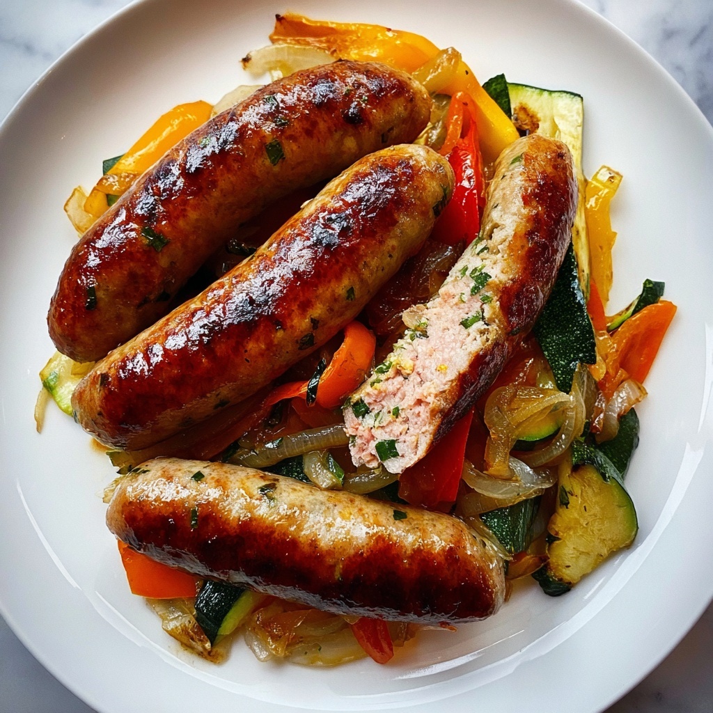 One-Pan Sausage & Veggie Bake: 7 Joyful Flavors to Savor Recipe - Recipe Image