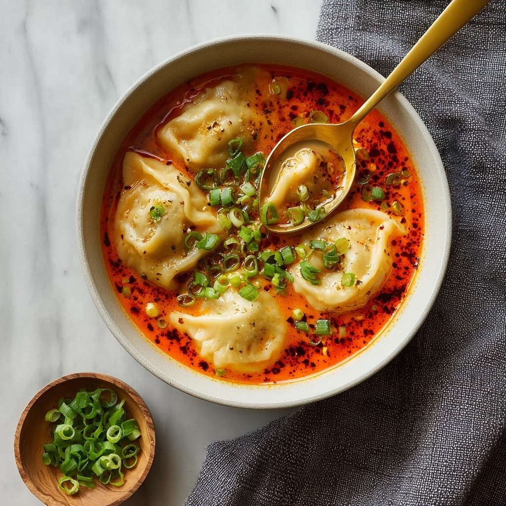 Coconut Curry Soup with Vegan Dumplings Recipe - Recipe Image