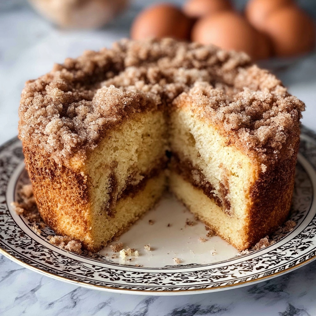 Mom's Classic Cinnamon Yellow Cake with Vanilla Pudding Recipe - Recipe Image