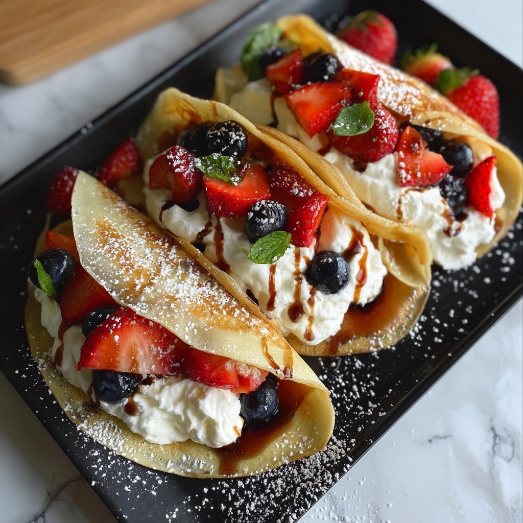 Pancake Tacos for a Sweet Twist Recipe - Recipe Image