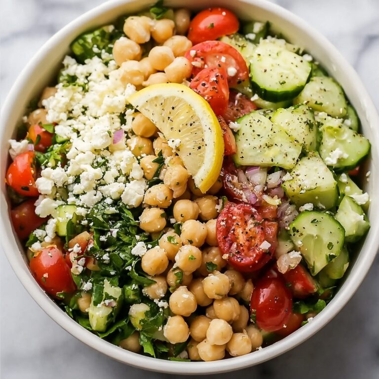 Chickpea Feta Salad Recipe