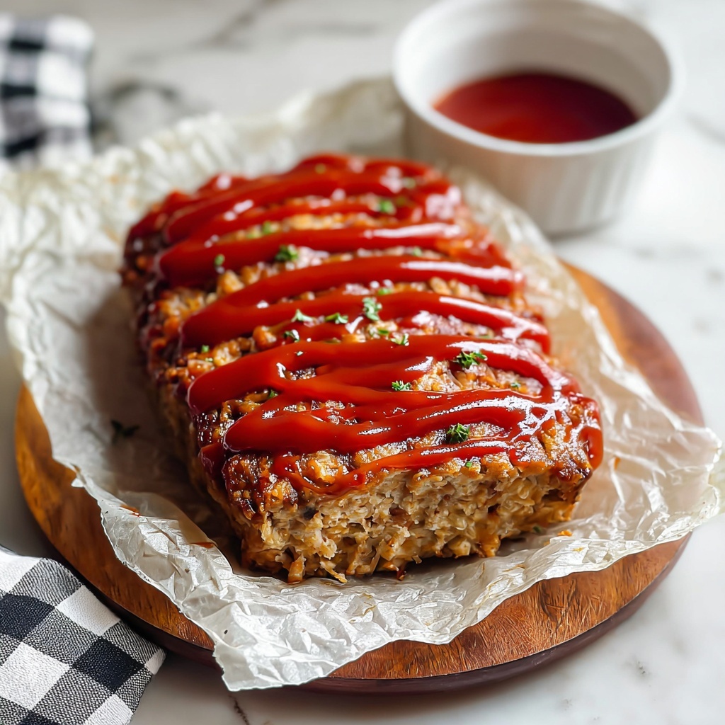 Healthy Ground Chicken Meatloaf Recipe - Recipe Image