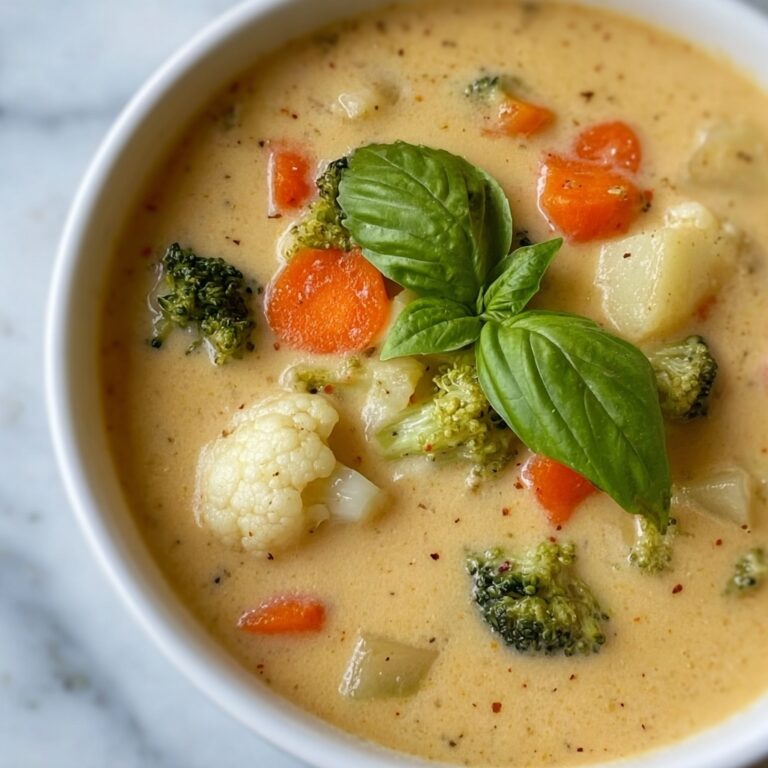 Easy Cheesy Vegetable Chowder Recipe