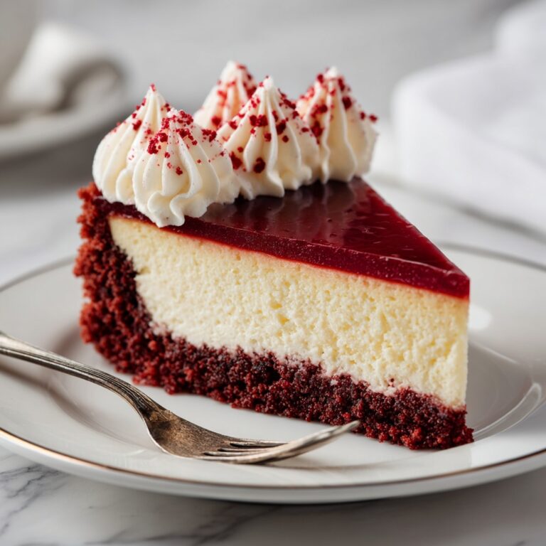 Homemade Red Velvet Cheesecake Recipe