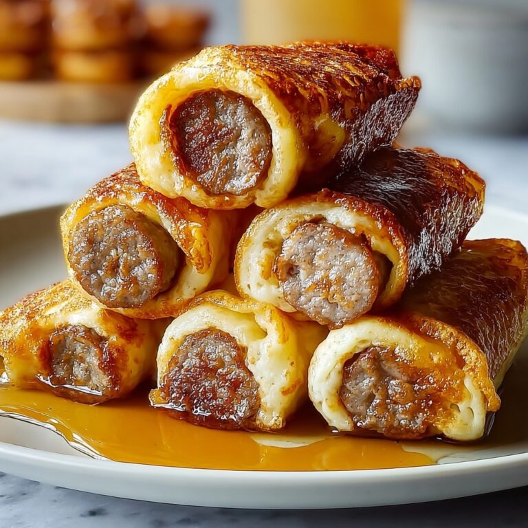Sausage French Toast Roll-Ups Recipe