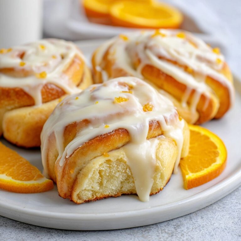 Glazed Orange Rolls Recipe