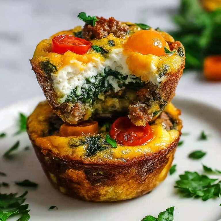 Veggie-Loaded Breakfast Frittata Cups Recipe