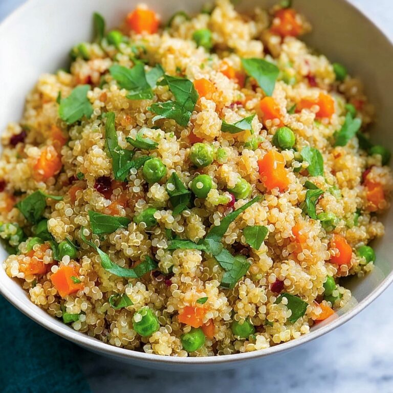 Quick and Healthy Quinoa Pilaf with Orzo, Veggies, and Fresh Parsley Recipe