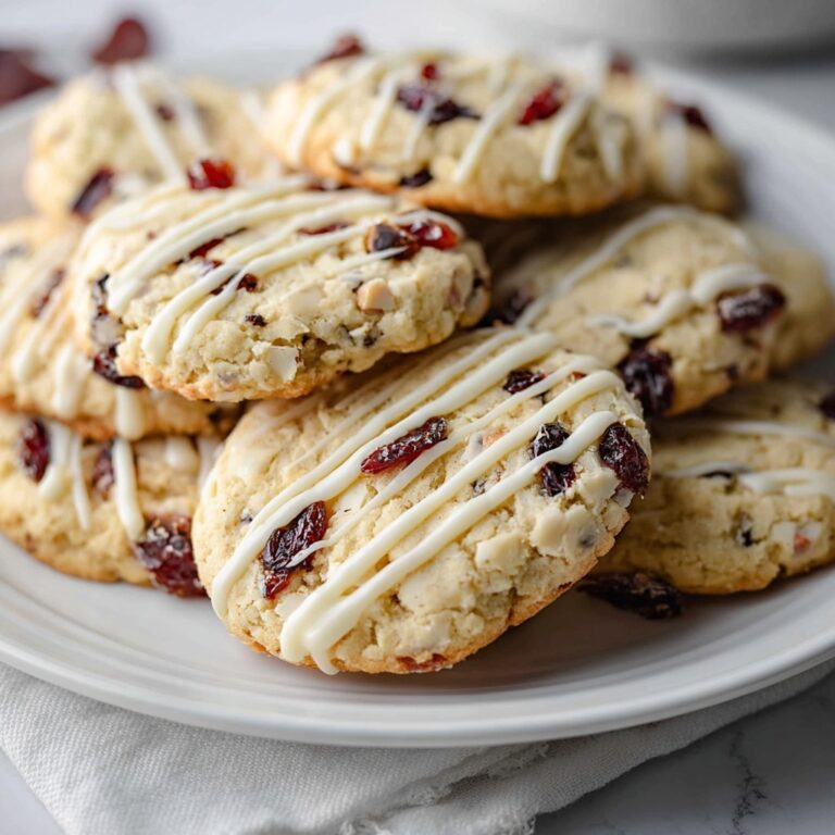 White Chocolate Cranberry Orange Cookies Recipe