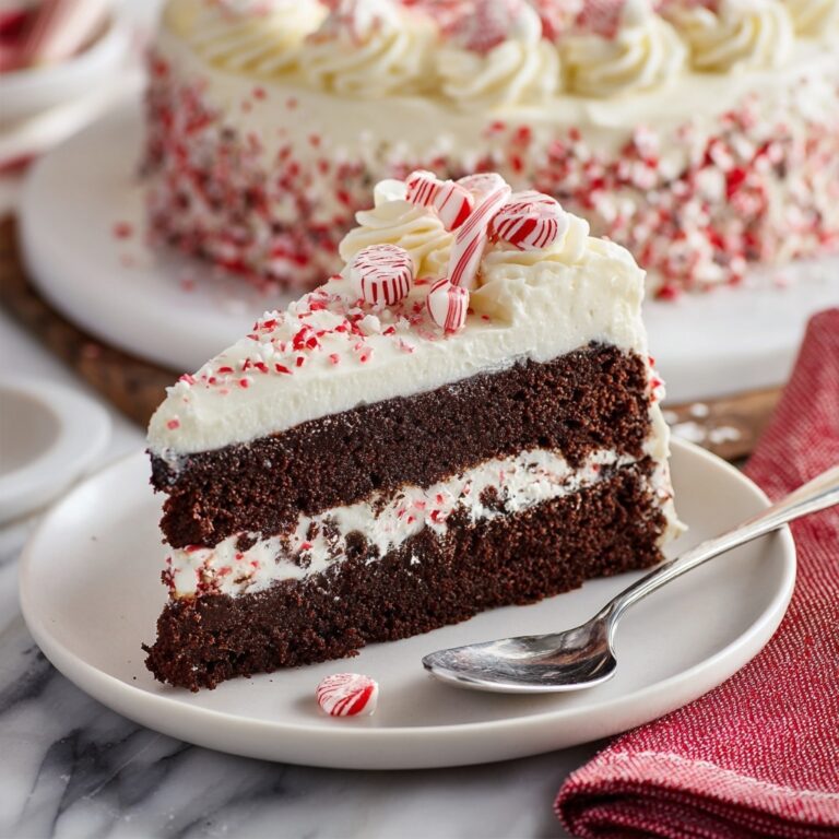 Festive Peppermint Cake Recipe