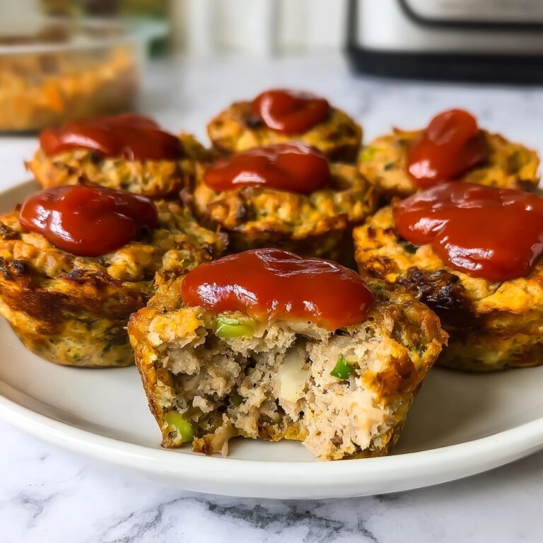 Mini Turkey Meatloaf Muffins Recipe