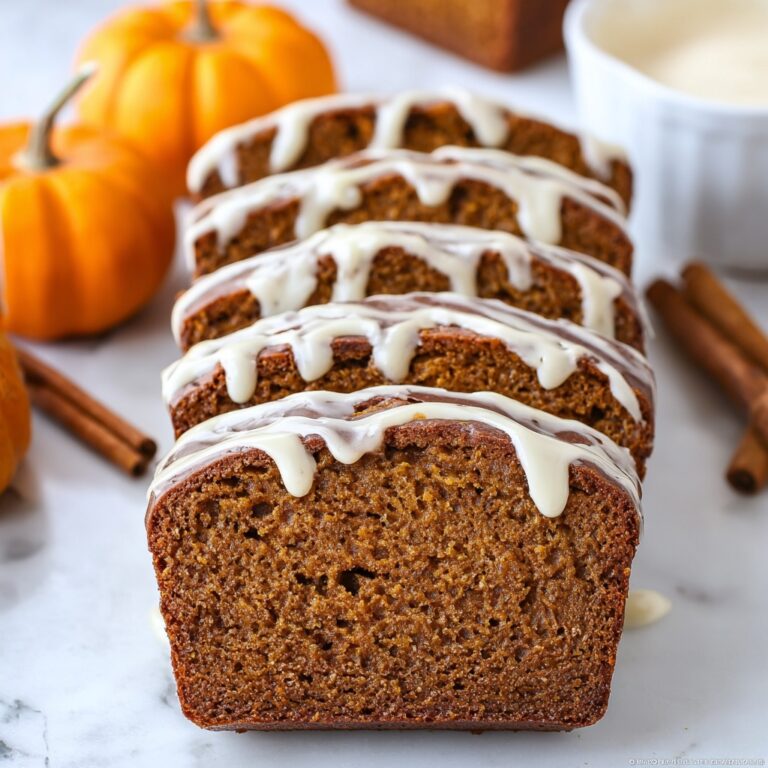 Cream Cheese-Filled Pumpkin Bread Recipe