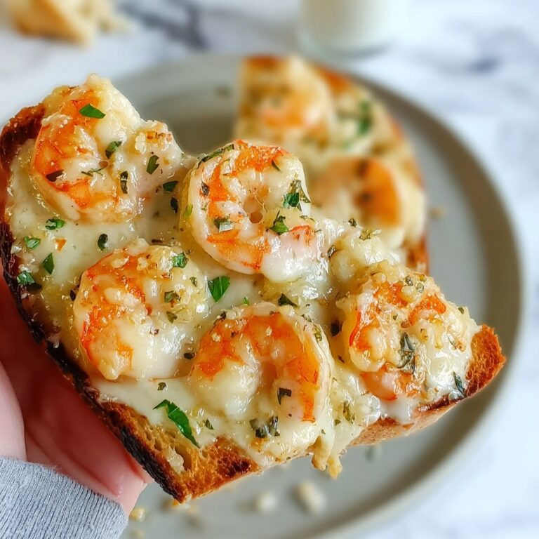 Savor Shrimp & Jumbo Lump Crab Garlic Bread Bliss Recipe