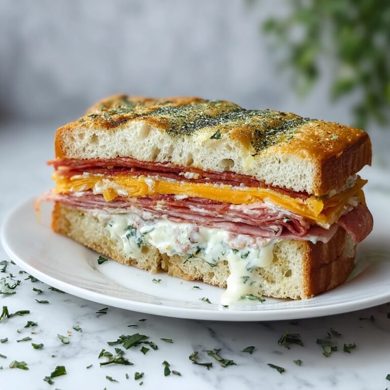 Gourmet Ciabatta Sandwich: Fresh Flavors You’ll Crave Recipe