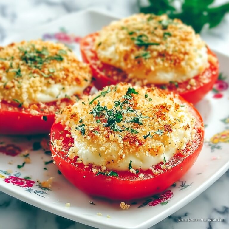 Delicious Ricotta Stuffed Tomatoes for a Tasty Italian Treat Recipe