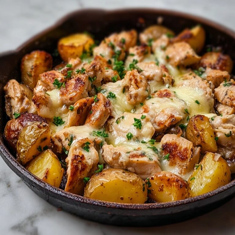 Garlic Parmesan Chicken and Potatoes (One-Pan Dinner) Recipe