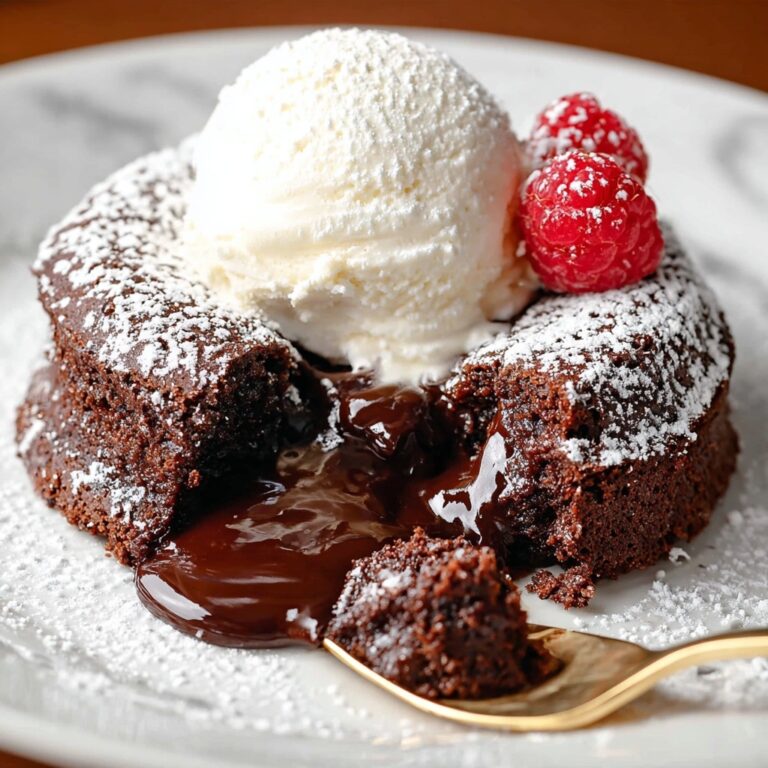 Slow Cooker Chocolate Cake with Fudge and Berries Recipe