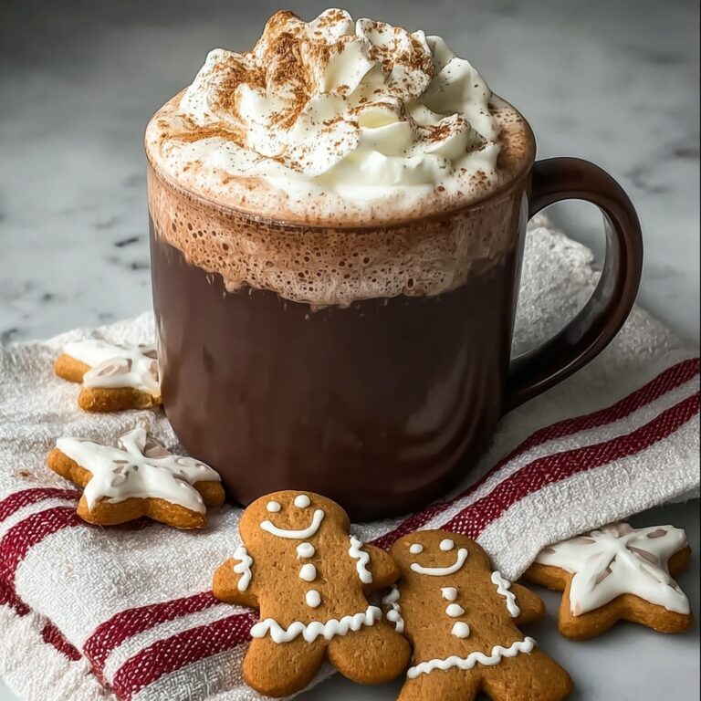 Gingerbread Hot Chocolate Recipe