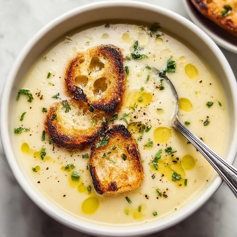 Country French Garlic Soup Recipe
