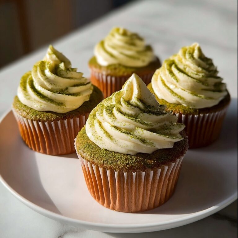 Vegan Matcha Cupcakes Recipe