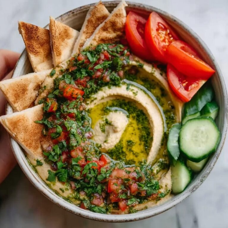 Tabbouleh Hummus Dip Recipe