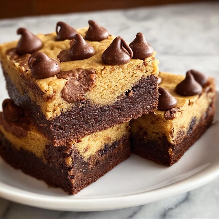 Cookie Dough Brownies Recipe