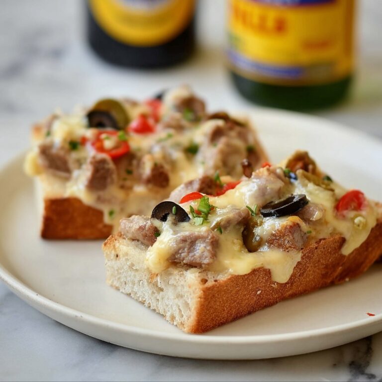 Italian Cheese Steak French Bread Pizza Recipe