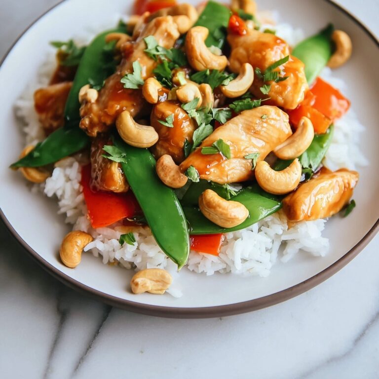 Cashew Chicken in Spicy Hoisin Sauce Recipe