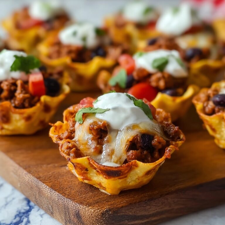 Red, White, and Blue Taco Bites Recipe
