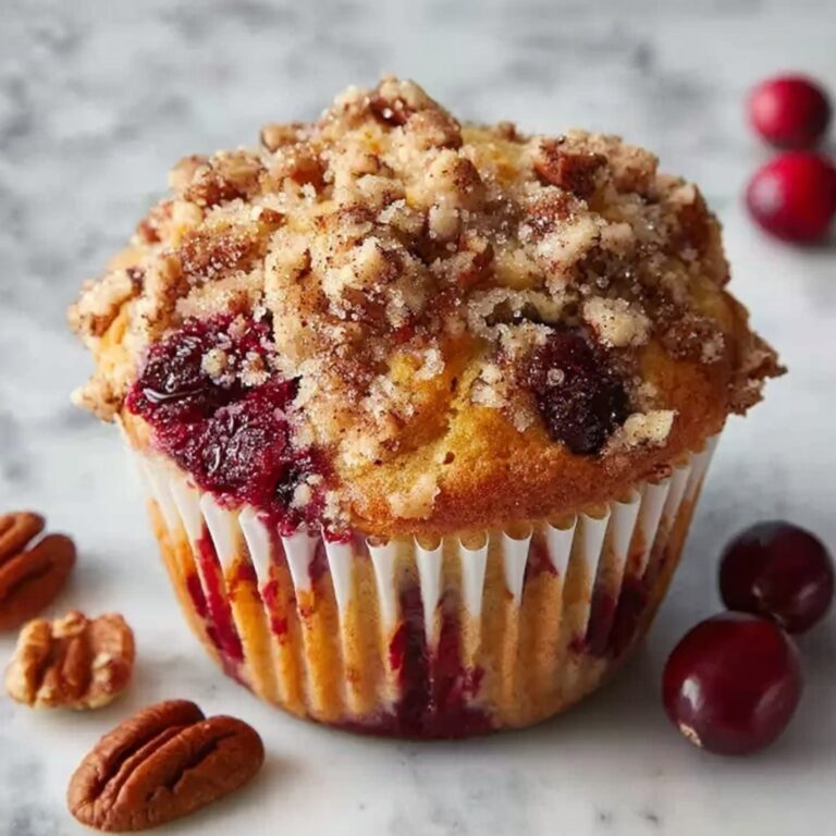 Cranberry, Orange, and Pecan Muffins Recipe