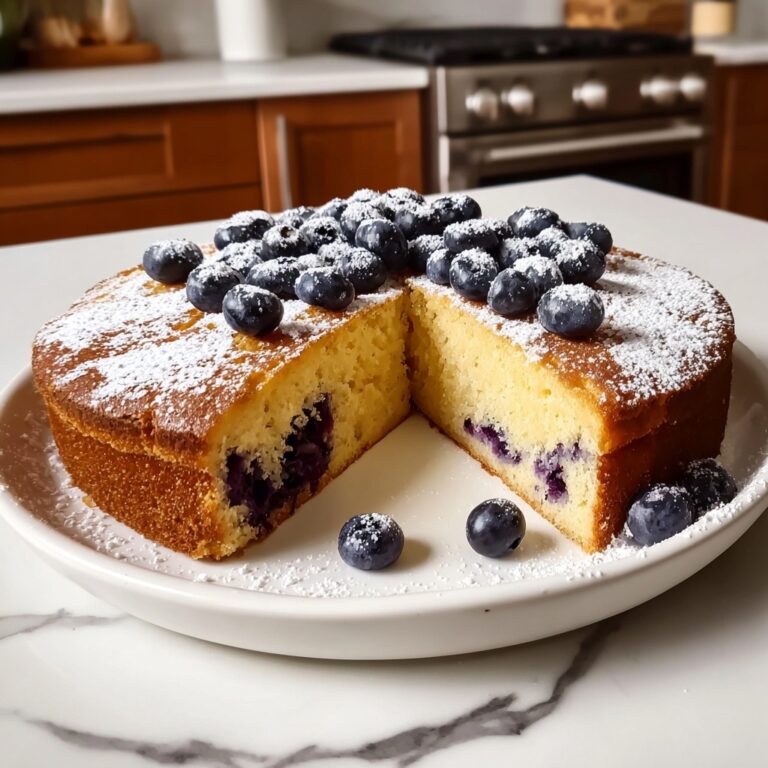 Blueberry Snack Cake Recipe